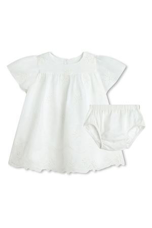 abito in cotone bianco CHLOÉ KIDS | C20152117
